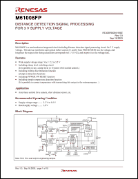 Click here to download M61006FP Datasheet