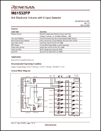 Click here to download REJ03F0041_M61532FP Datasheet