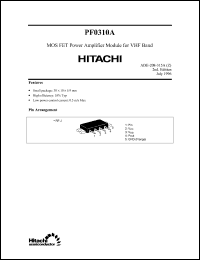 Click here to download PF0310A Datasheet