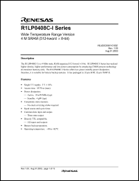 Click here to download R1LP0408CSB-7LI Datasheet