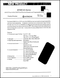 Click here to download HN29C101P15 Datasheet