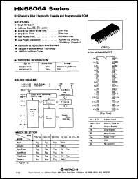 Click here to download HN58064P25 Datasheet