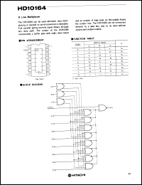 Click here to download HD10164 Datasheet