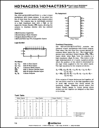 Click here to download HD74AC253FP Datasheet