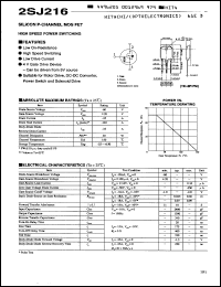 Click here to download 2SJ216 Datasheet