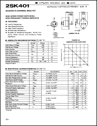 Click here to download 2SK401 Datasheet