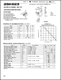 Click here to download 2SK623 Datasheet