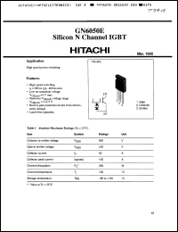 Click here to download GN6050E Datasheet