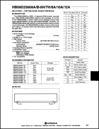 Click here to download HB56D25608B7H Datasheet