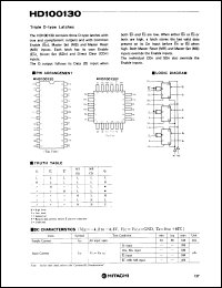 Click here to download HD100130F Datasheet