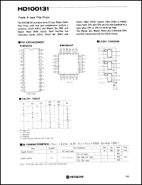 Click here to download HD100131F Datasheet