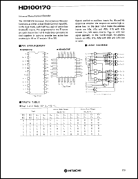 Click here to download HD100170F Datasheet