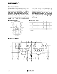 Click here to download HD10130 Datasheet