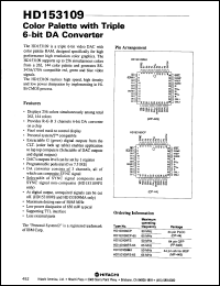 Click here to download HD153109MA65 Datasheet