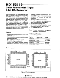 Click here to download HD153119FS65 Datasheet