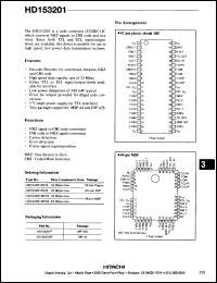Click here to download HD153201PS16 Datasheet
