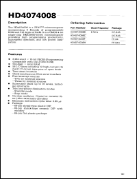 Click here to download HD4074008FP Datasheet