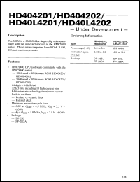 Click here to download HD40L4202DA Datasheet
