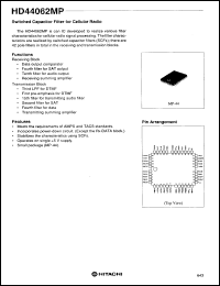 Click here to download HD44062MP Datasheet