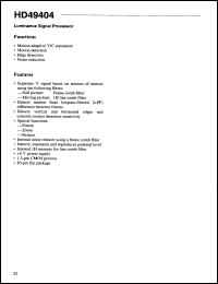 Click here to download HD49404 Datasheet