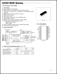 Click here to download HD61826 Datasheet