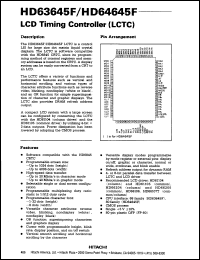 Click here to download HD64645FP Datasheet