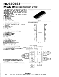 Click here to download HD6805V1P Datasheet