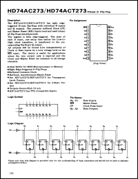 Click here to download HD74ACT273FP Datasheet
