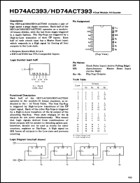 Click here to download HD74ACT393FP Datasheet
