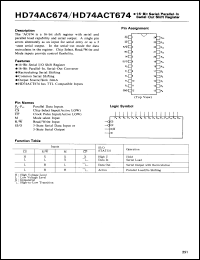 Click here to download HD74ACT674P Datasheet