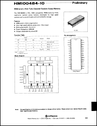 Click here to download HM100484-10 Datasheet