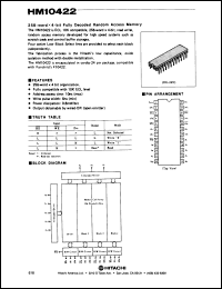 Click here to download HM10422 Datasheet