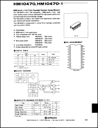 Click here to download HM10470-20 Datasheet