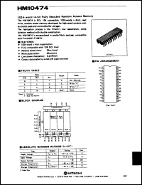Click here to download HM10474-8 Datasheet