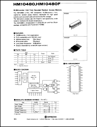 Click here to download HM10480F15 Datasheet