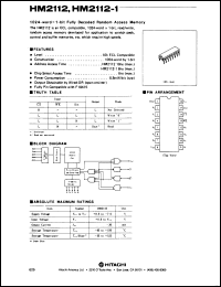 Click here to download HM2112-1 Datasheet