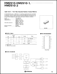 Click here to download HM2510-1 Datasheet