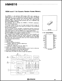Click here to download HM4816AP3E Datasheet