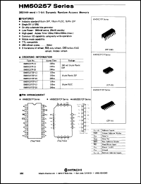 Click here to download HM50257ZP15 Datasheet