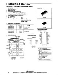 Click here to download HM50464CP12 Datasheet