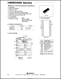 Click here to download HM50465P20 Datasheet