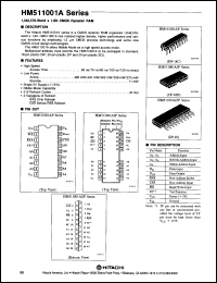 Click here to download HM511001JP10 Datasheet