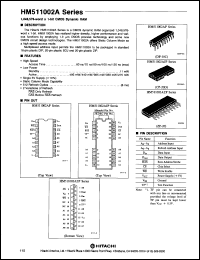 Click here to download HM511002AZP8 Datasheet