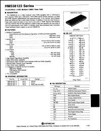 Click here to download HM538123JP12 Datasheet