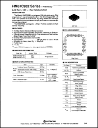 Click here to download HM67C932CP20 Datasheet