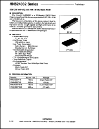 Click here to download HN624032P15 Datasheet