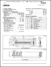 Click here to download LM039 Datasheet