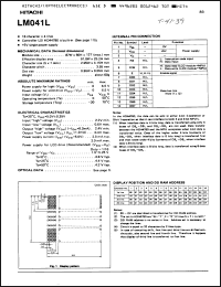 Click here to download LM041H Datasheet