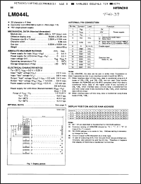 Click here to download LM044L Datasheet