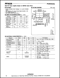 Click here to download PF0026 Datasheet